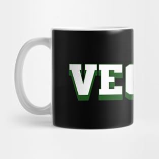 Vegan A.F. Sporty Graphic Logo Mug